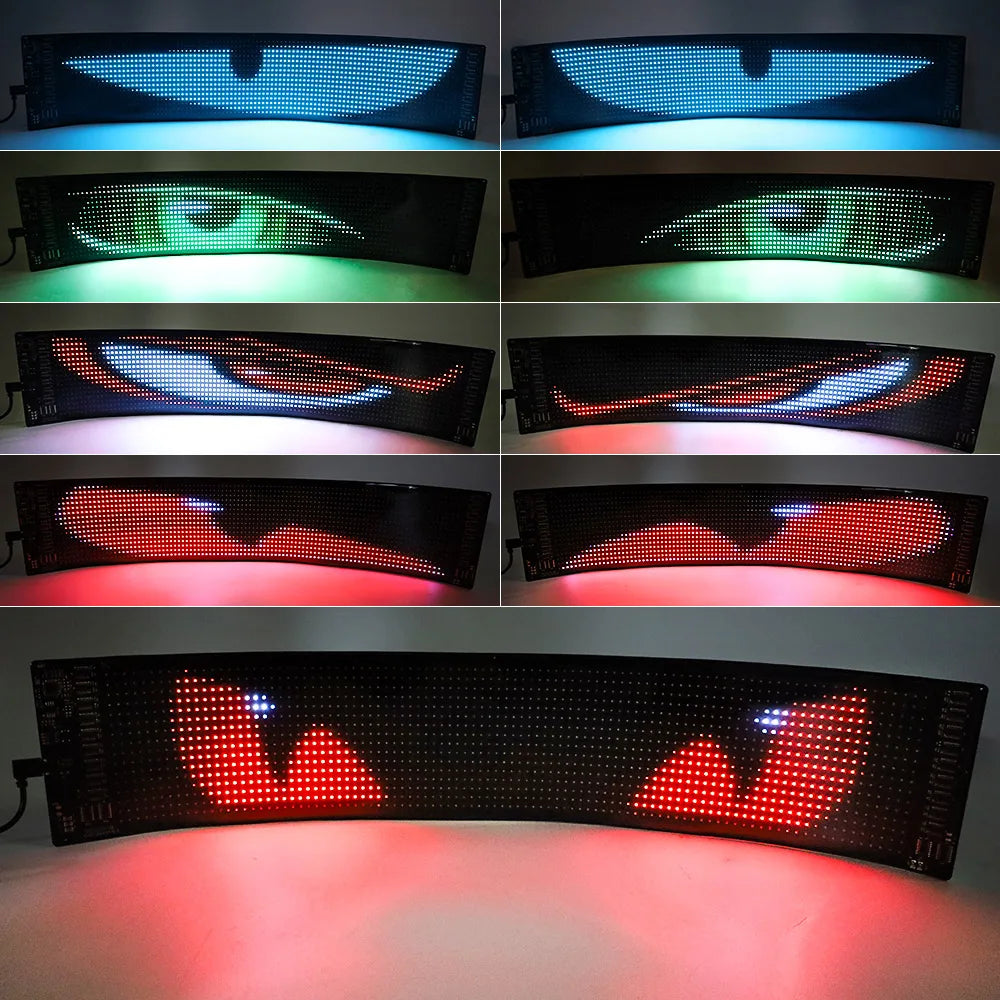 Oczy do Auta LED