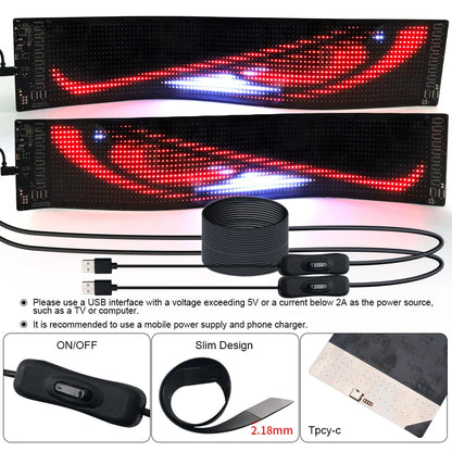 Oczy do Auta LED