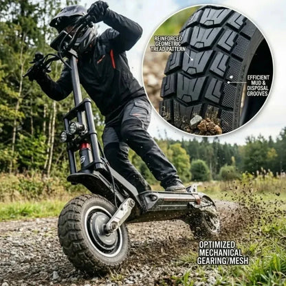 Opona Terenowa Do Hulajnogi Elektrycznej KuKirin G2, G3, G2 Master, A1