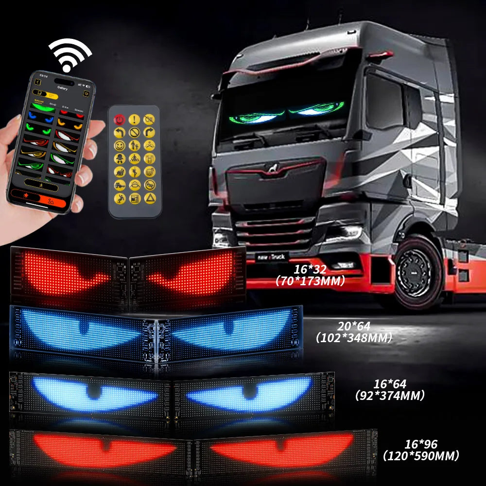 Oczy do Auta LED