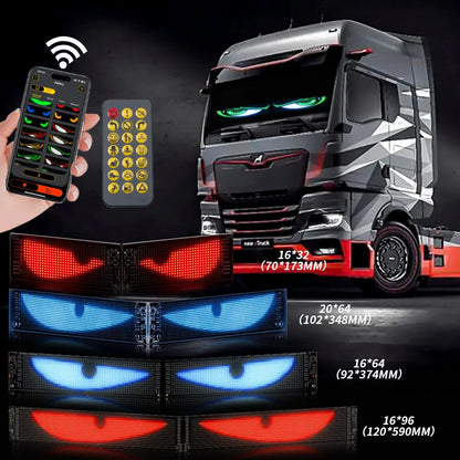 Oczy do Auta LED