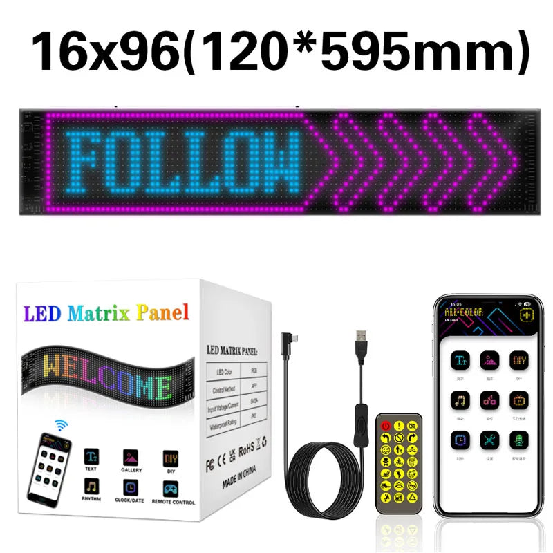 Oczy do Auta LED