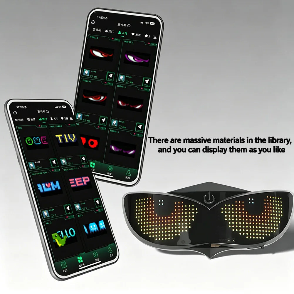 RGB Oczy Do Kasku/Motora/Hulajnogi Elektrycznej