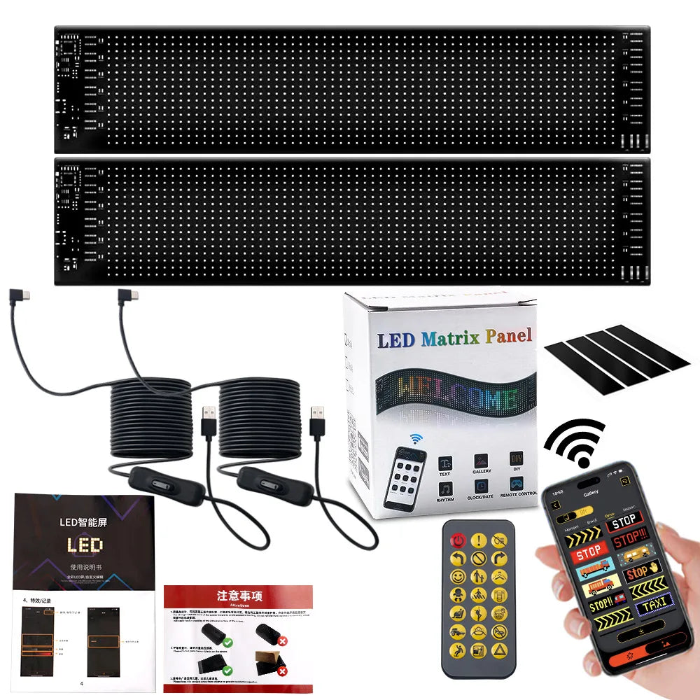 Oczy do Auta LED