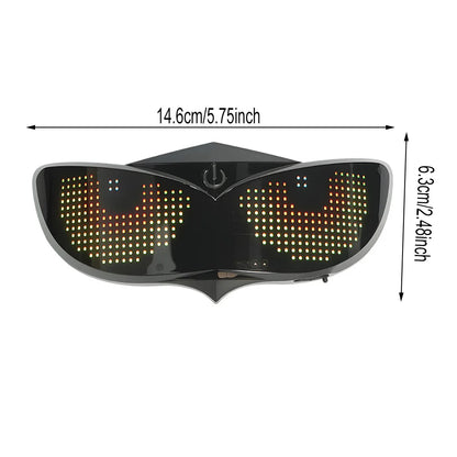 RGB Oczy Do Kasku/Motora/Hulajnogi Elektrycznej