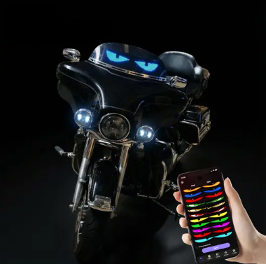 RGB Oczy Do Kasku/Motora/Hulajnogi Elektrycznej