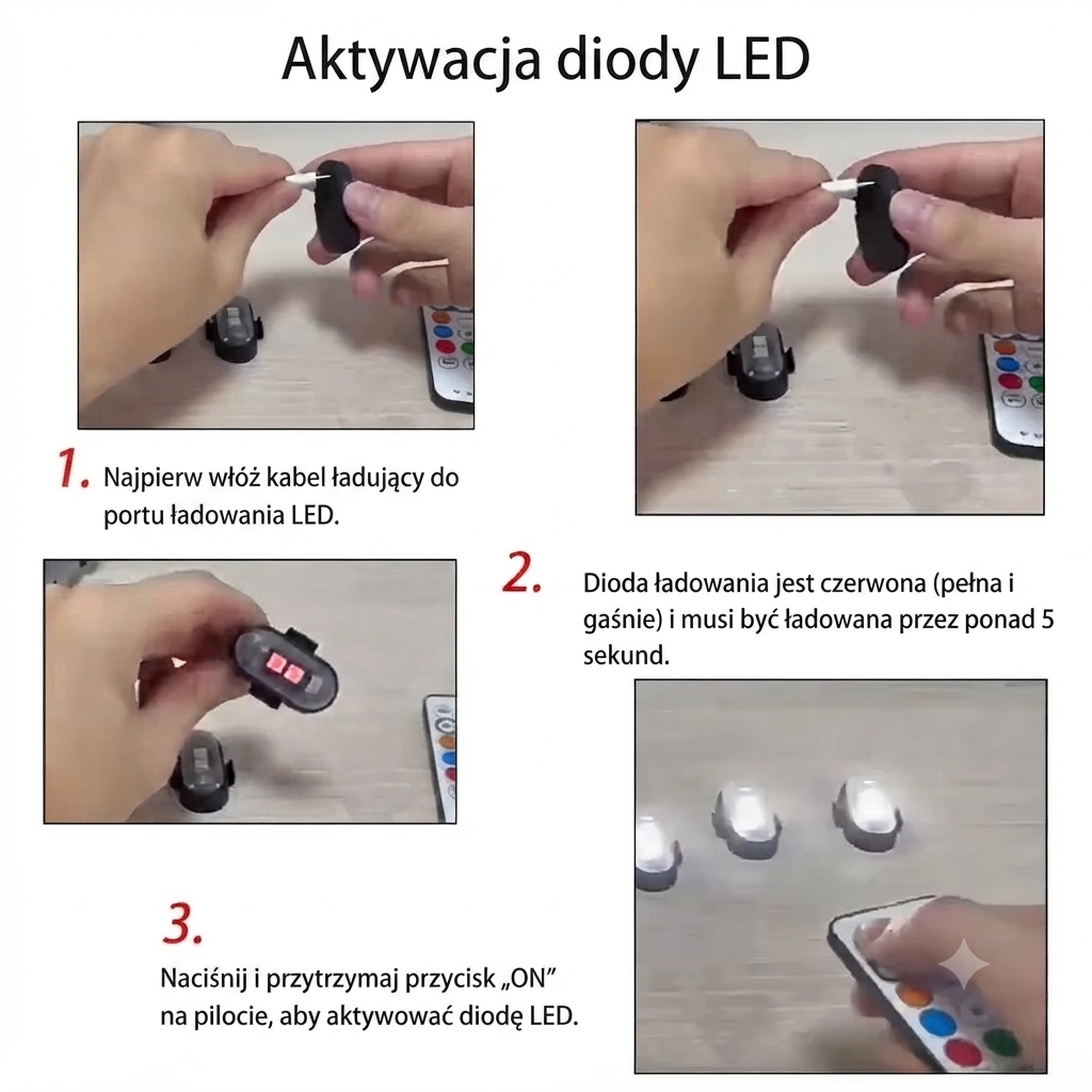 Ledy RGB do Hulajnogi Elektrycznej/QUADA