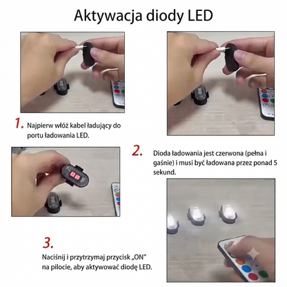 Ledy RGB do Hulajnogi Elektrycznej/QUADA